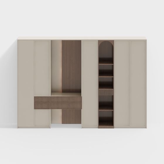 Urban Storage Cabinet 3D model