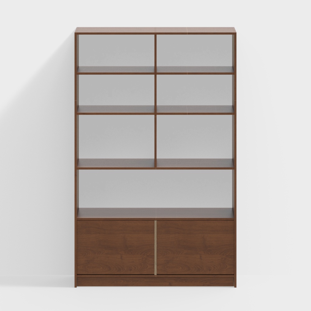 Книжный шкаф в средневековом стиле