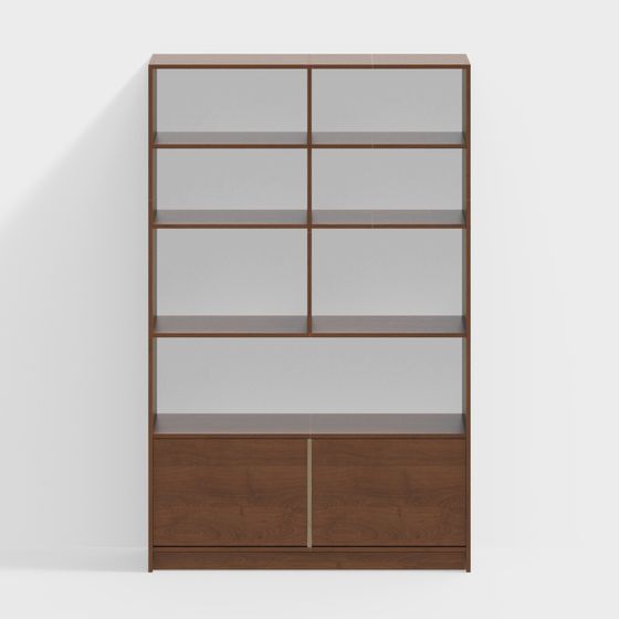 Книжный шкаф в средневековом стиле