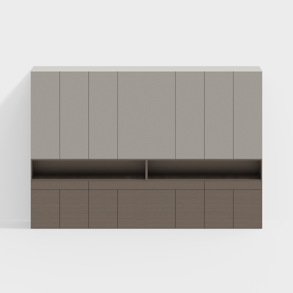 Modern study bookcase