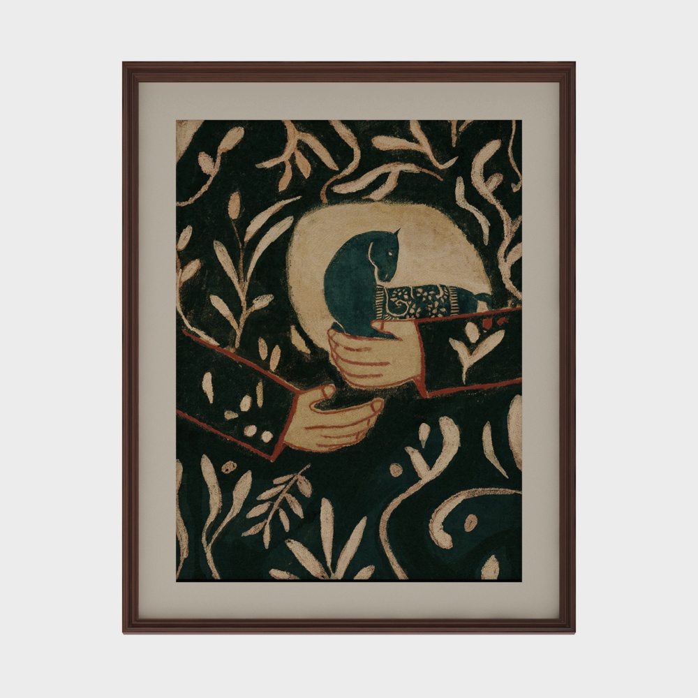 French ancient style home living room decorative painting