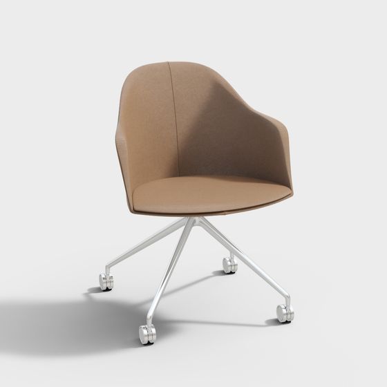 Streamlined Office Chair 3D model