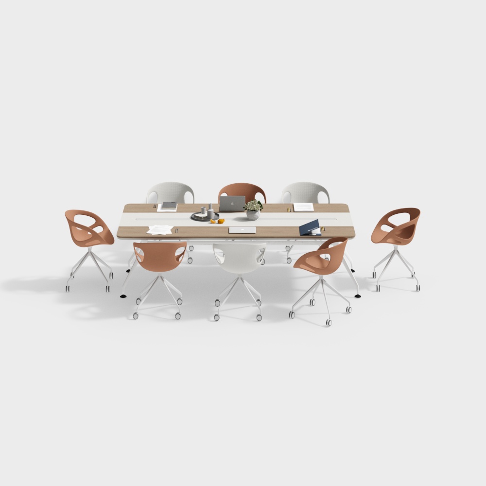 Meeting tables and chairs