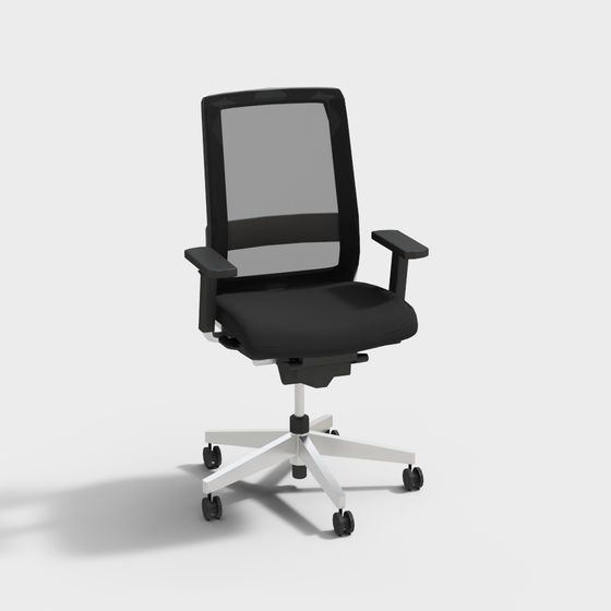 Modern Office Chair 3D Model Design