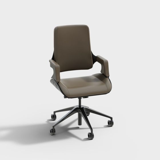 Modern Minimalist 3D Office Chair Model