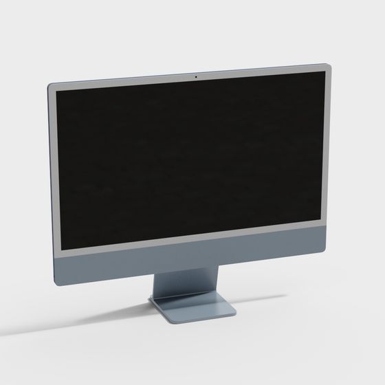 Minimalist Display Monitor 3D model