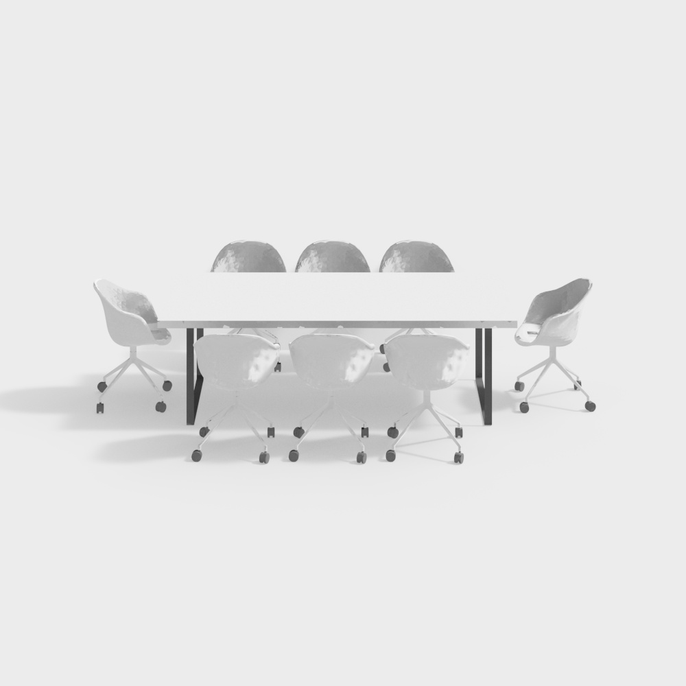 Meeting tables and chairs