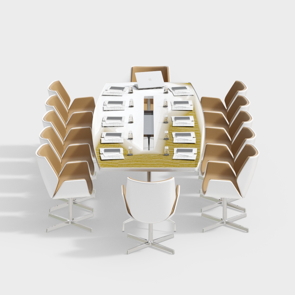 Meeting tables and chairs