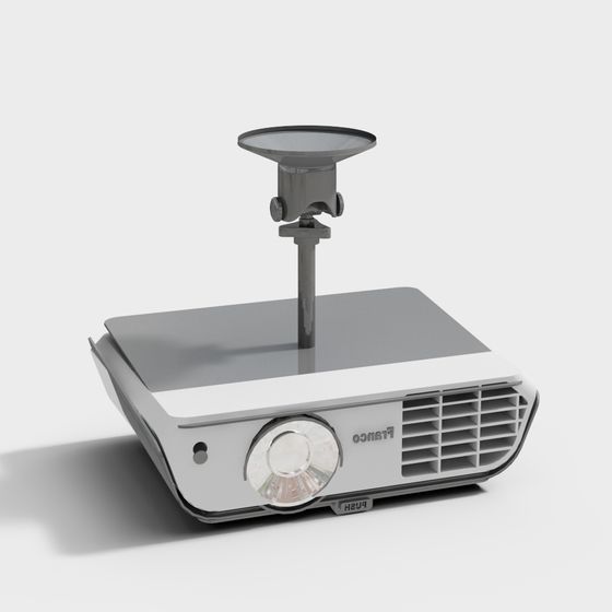 Stylish Projector 3D model for Modern Design