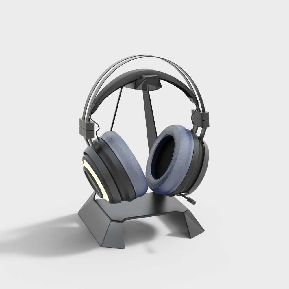 Stylish Headphone 3D model for Creative Projects