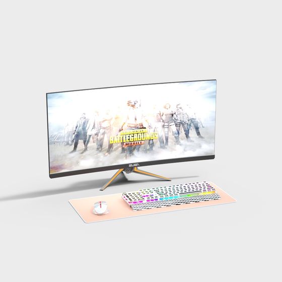 PUBG Mobile Game Scene 3D model for Designers