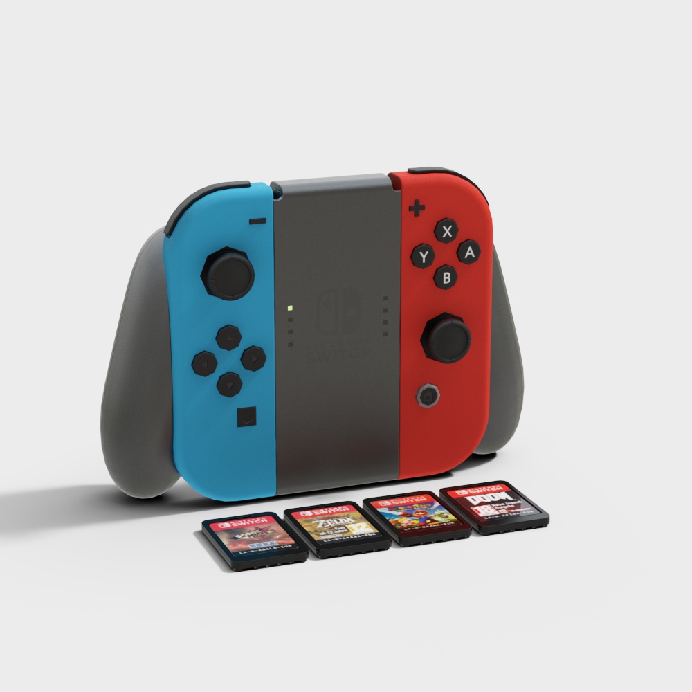 Nintendo Switch 3D Model for Designers and Developers