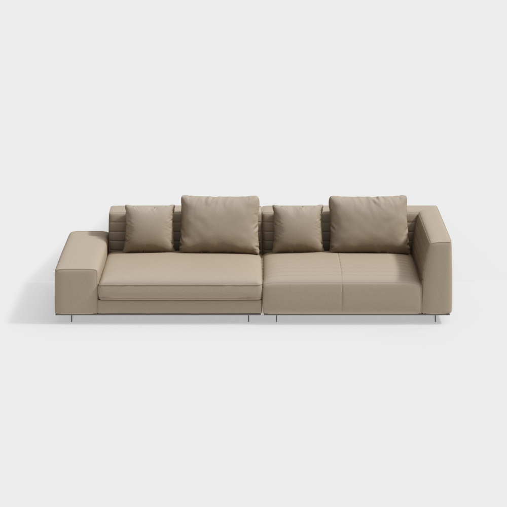 Sofa 3.2m phong cách hiện đại B4 Series gói đa dạng BSTJS2318