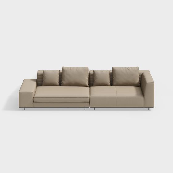Sofa 3.2m phong cách hiện đại B4 Series gói đa dạng BSTJS2318