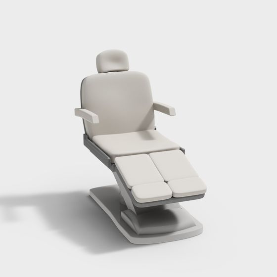 Minimalist Medical Beauty Chair 3D model