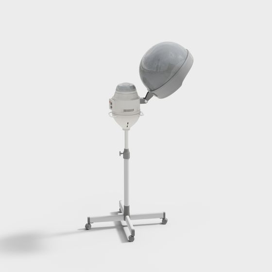 Low-Polygon Surgical Light 3D model