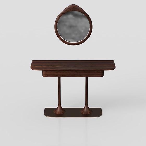 Elegant Vanity Table 3D model