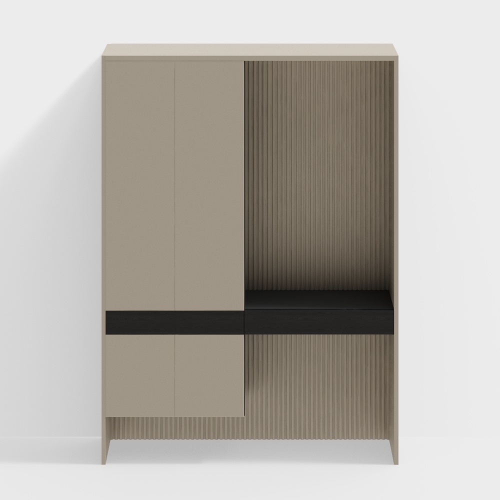 Обувница в стиле ваби-саби