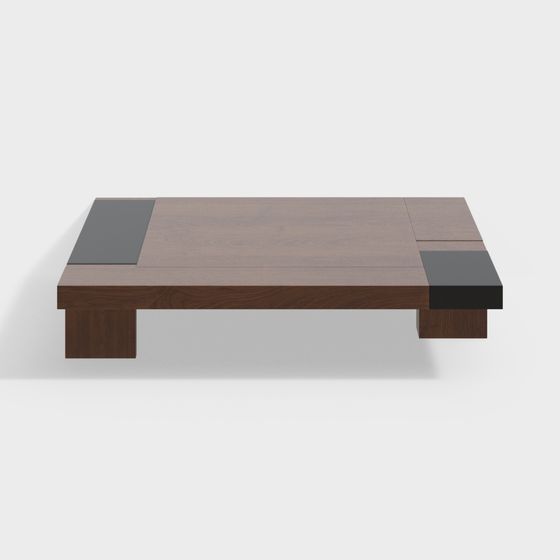 Stylish City Corner Coffee Table 3D model