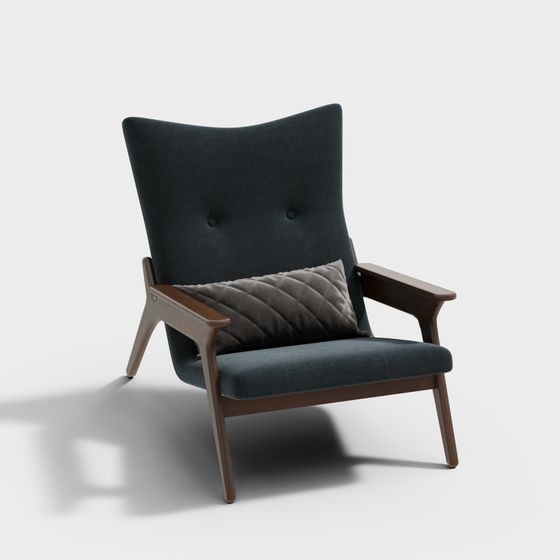 Unique Modern Lounge Chair 3D model