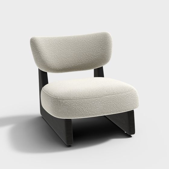 Cozy Lounge Chair 3D model