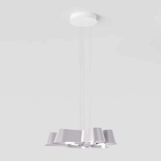 Elegant Modern Chandelier 3D model