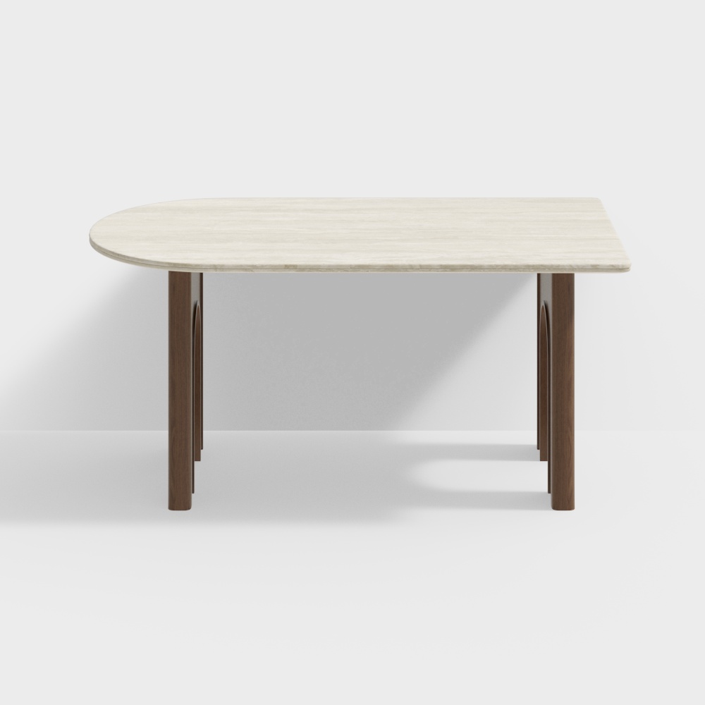 Vintage Style 1.6m Dining table Savannah Series BSFNF2646 Medieval Color