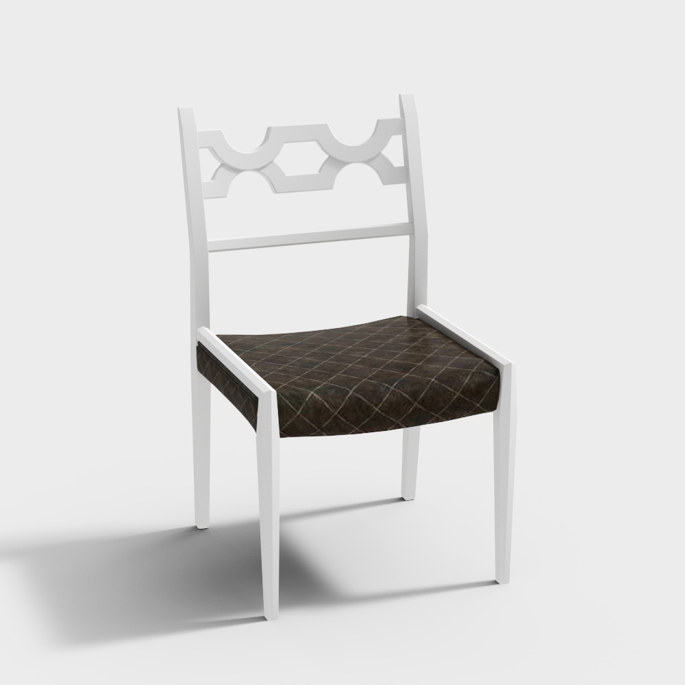 Elegant Minimalist Chair 3D model
