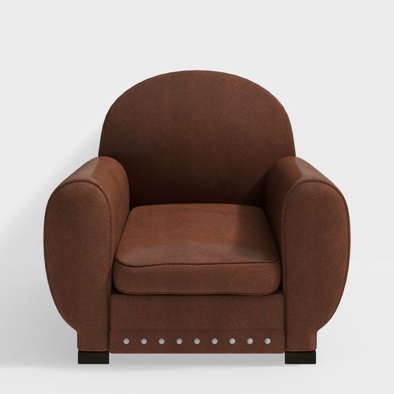 Vintage Style Armchair 3D model