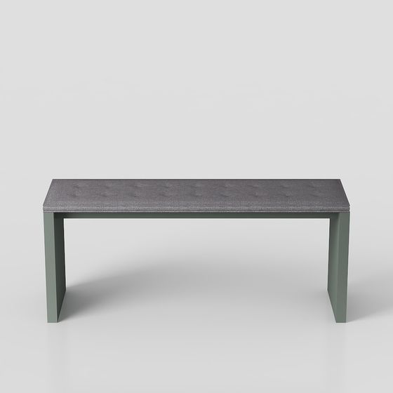 Stylish Urban Bench 3D model