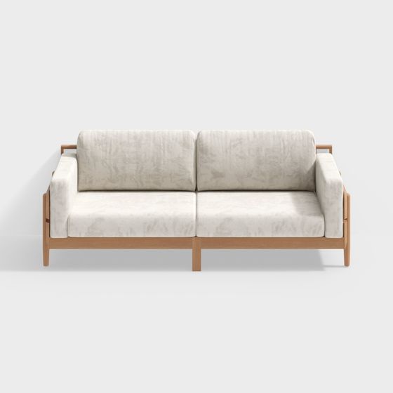 Urban Comfort Sofa 3D model