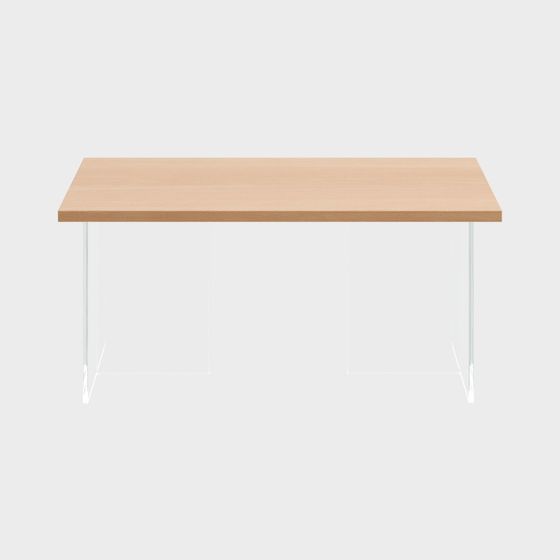 Log Style Solid Wood Dining Table 3D Model in Modern Design