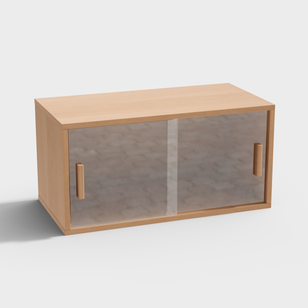 Armario de Madera Maciza Nórdico con Combine Cristales de Mañana y Tarde de Qiao Mu Yue