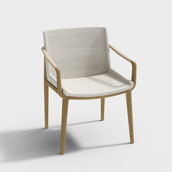 Cozy Lounge Chair 3D model