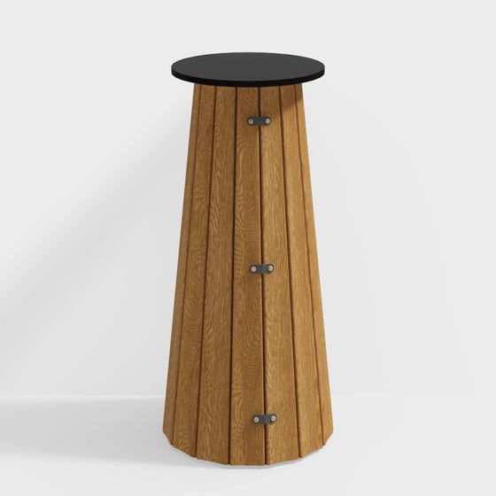 City Light Round Table 3D model