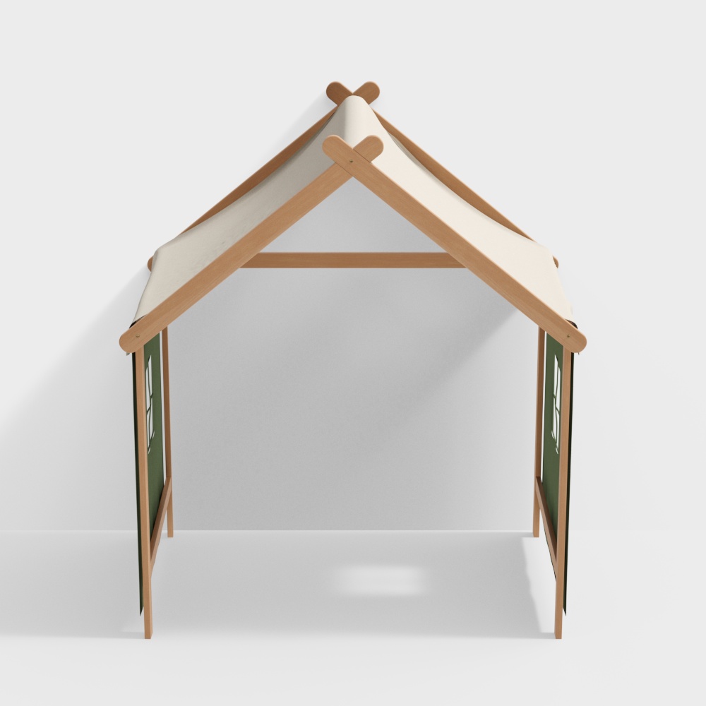 Tree Music language - Tree House frame - Log wind solid wood tree house