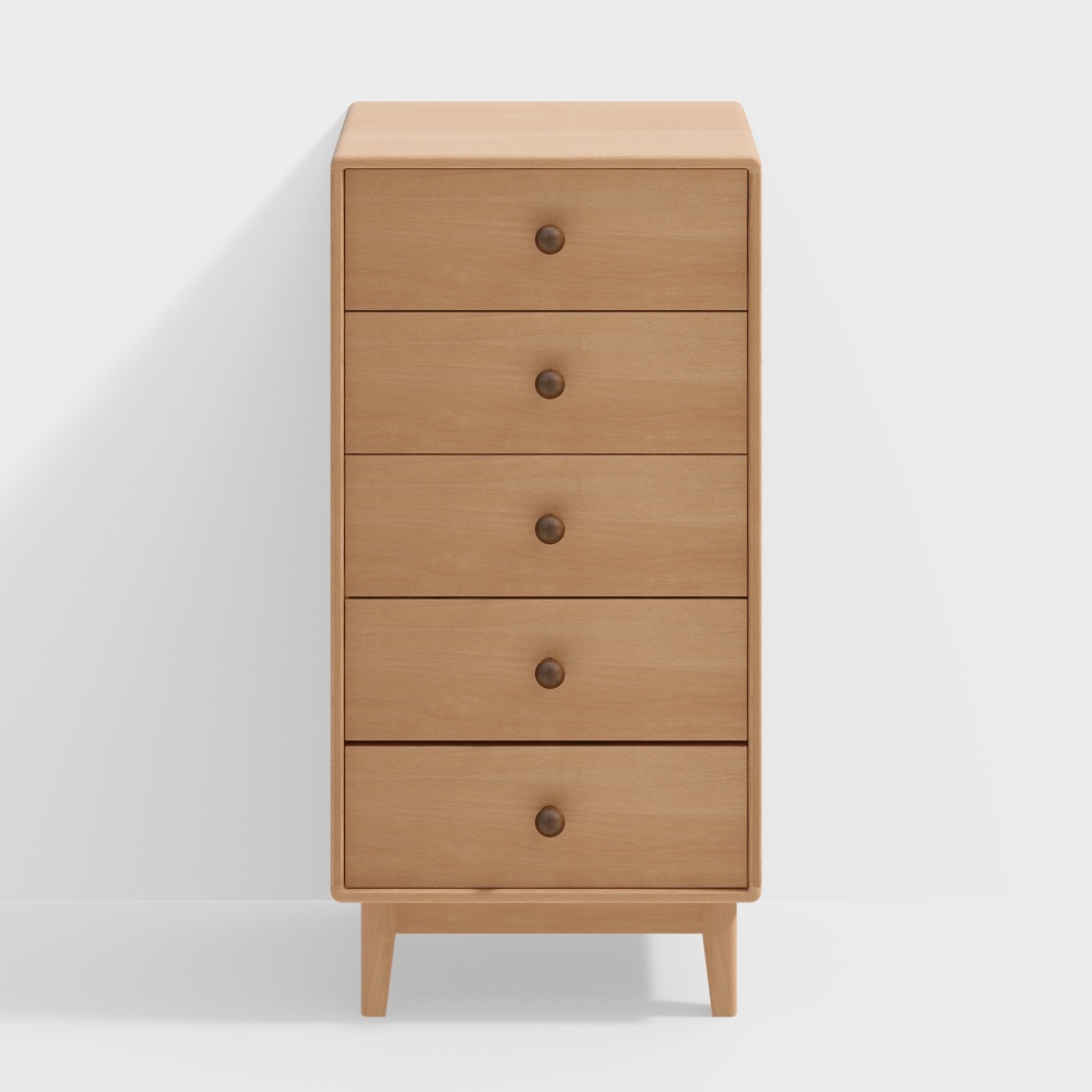 Arbor Musik Sprache - Berry Kommode - Baumstamm Stil Massivholz Kasten