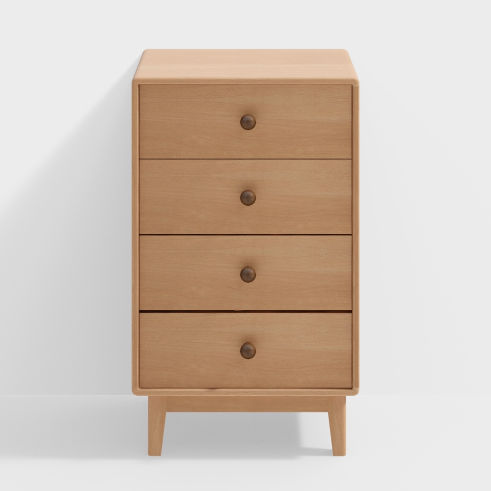 Lenguaje de Arbor   Gabinete de cuatro cubetas de bayas   Gabinete de cubetas de madera maciza de aire de tronco