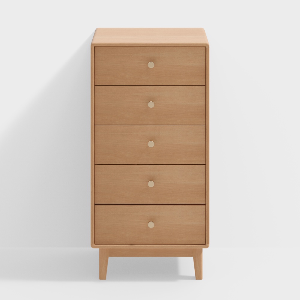 アーバー言語 - ベリー引き出しタンス - ログエア無垢材バケツキャビネット