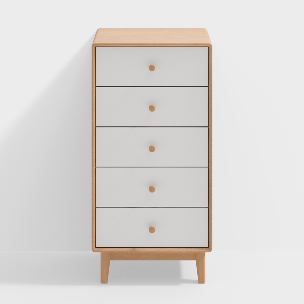 Langage musical de l'Arbor   Commode nuage en bois massif brut