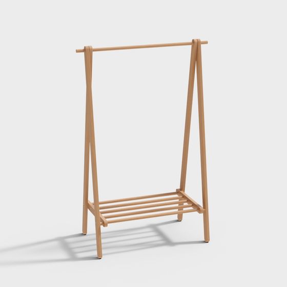 Perchero para sombreros triangular de madera maciza estilo tronco Arbor