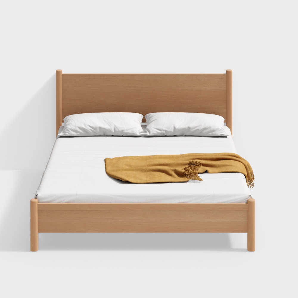 アーバー ランゲージ - サンビーチ ベッド - ログウィンド無垢材ベッド