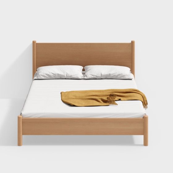 アーバー ランゲージ - サンビーチ ベッド - ログウィンド無垢材ベッド