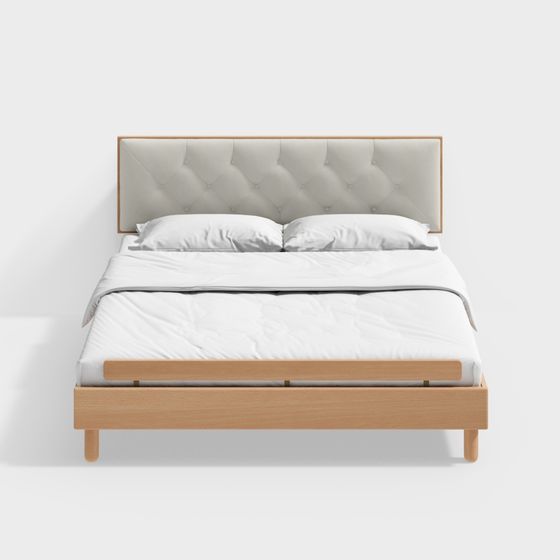 Minimalist Dream Bed 3D model