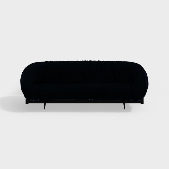 Curve Comfort 3D model Sofa