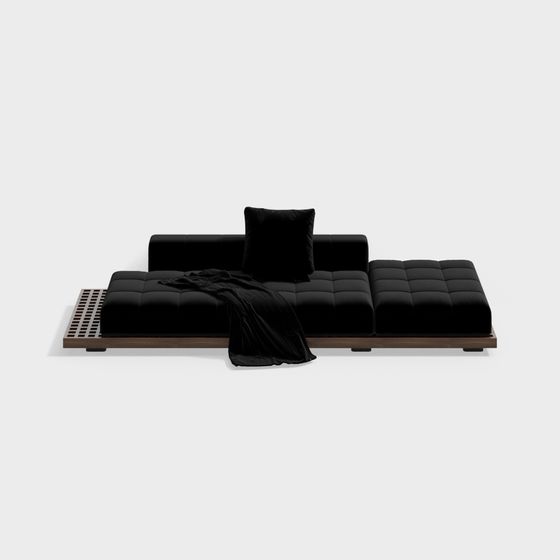 Urban Comfort Sofa 3D model