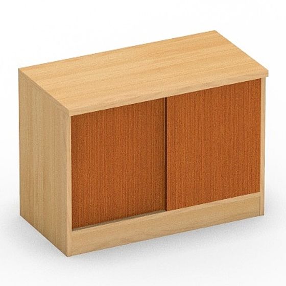 Minimalist Storage Cabinet 3D model