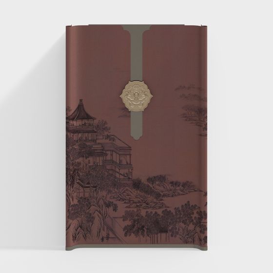 Ancient Charm Pavilion 3D model