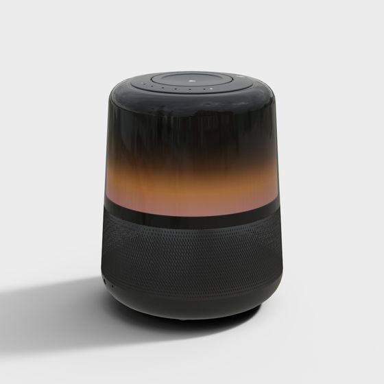 Stylish Smart Speaker 3D model for Modern Design