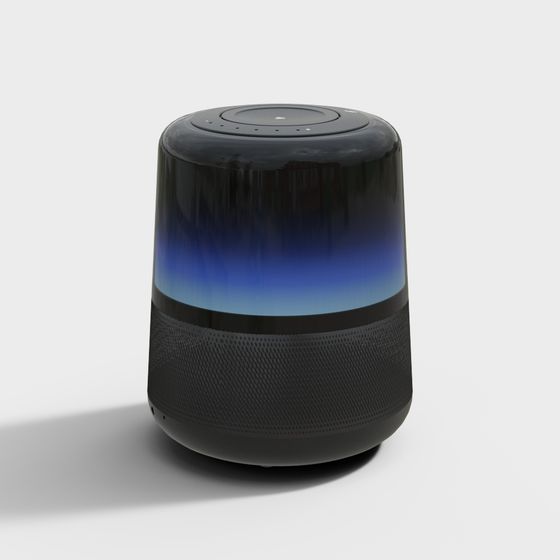 Stylish Smart Speaker 3D Model